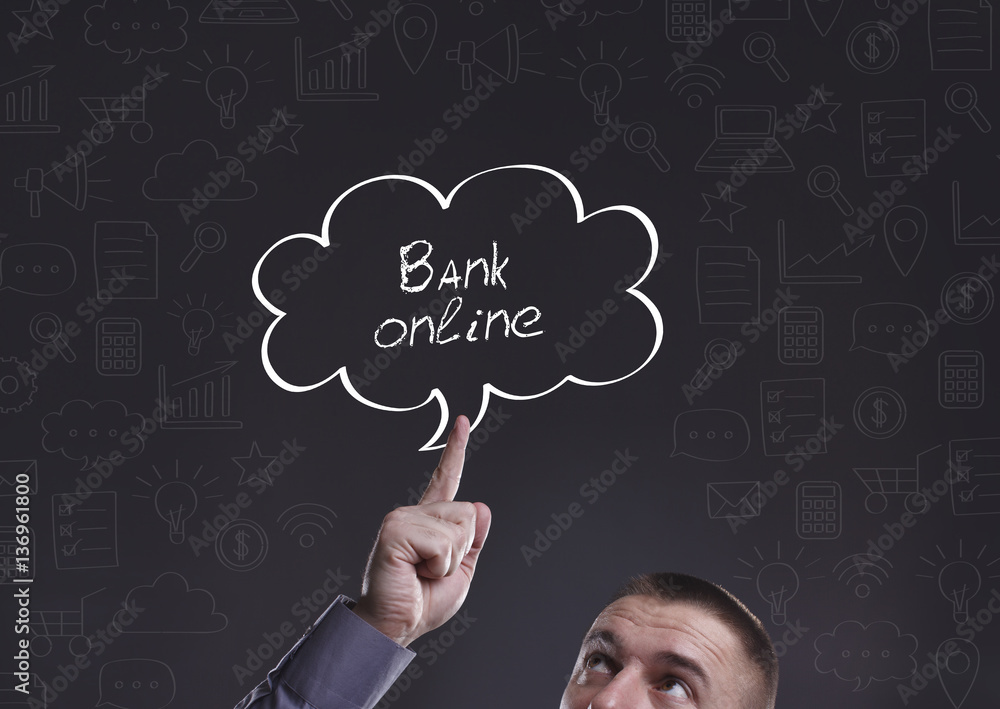 Business, Technology, Internet and marketing. Young businessman Business, Technology, Internet and marketing. Young businessman
