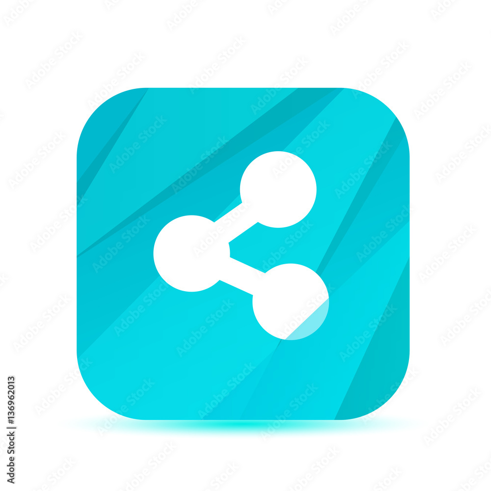 Creative Glass App Icon - Vector Creative Glass App Icon - Vector