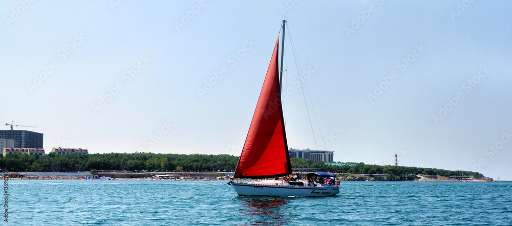 Fototapeta premium sailing ship