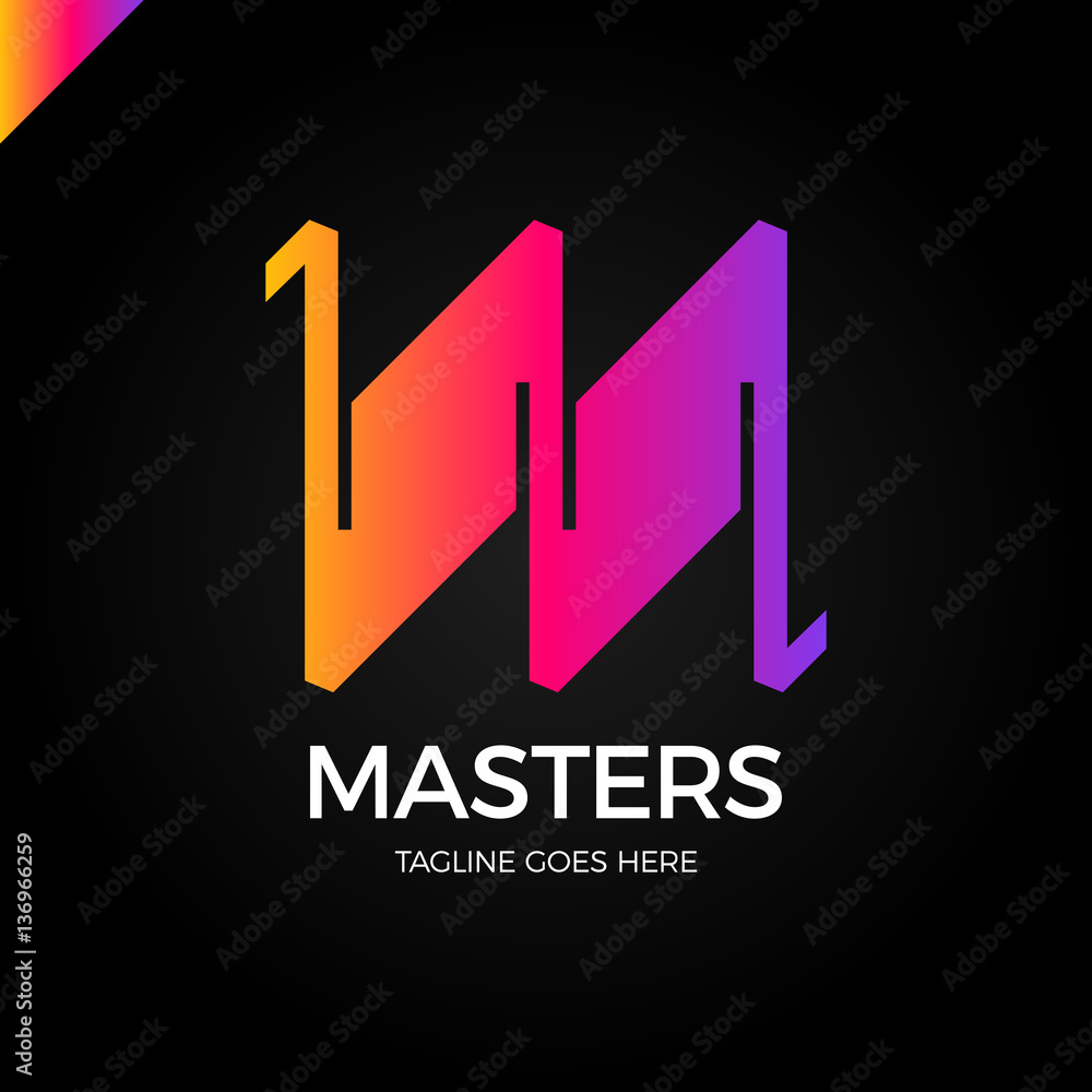 Letter M logo icon design template elements Letter M logo icon design template elements