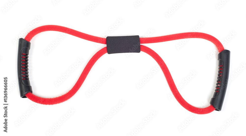 Red expander isolated Red expander isolated