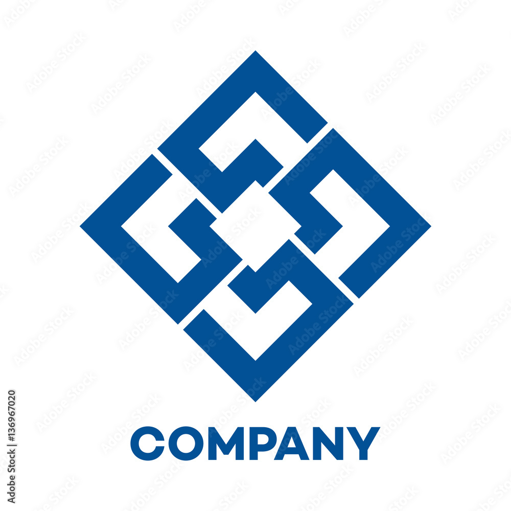 Abstract square logo Abstract square logo
