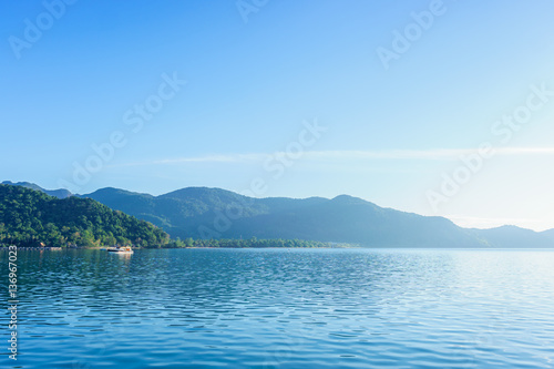 Wallpaper Mural Tranquil harbor in the morning at Bang-Bao Koh Chang, Trat Provi Torontodigital.ca