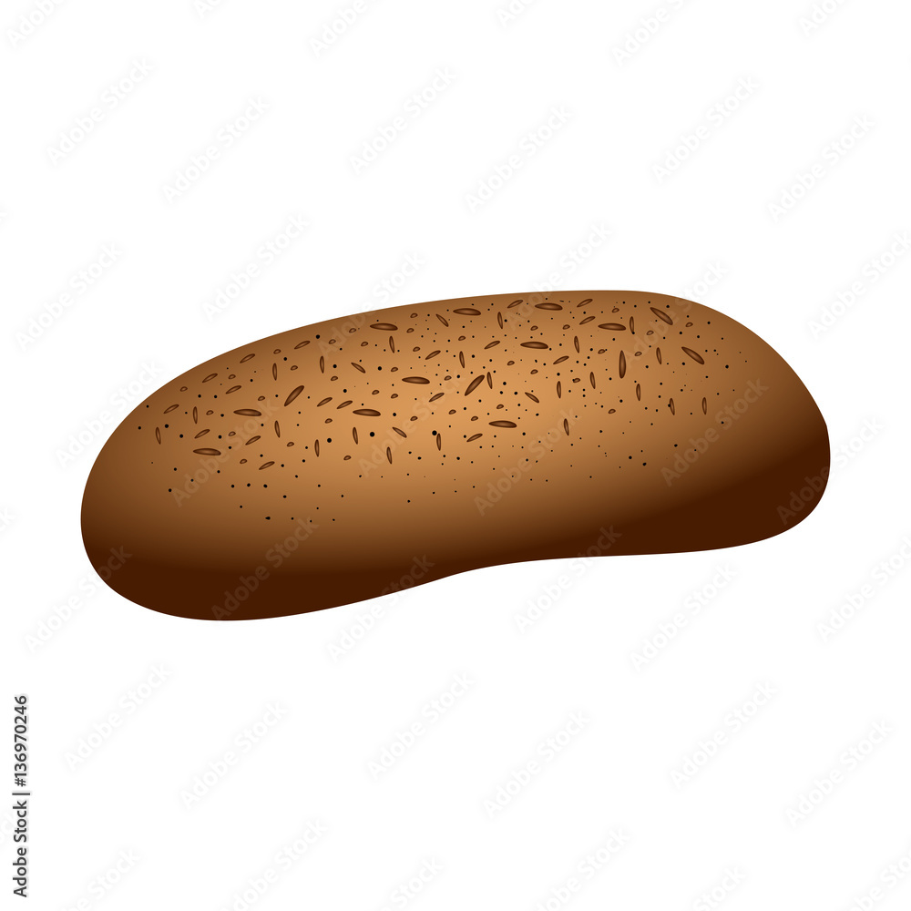 Isolated bread product Isolated bread product