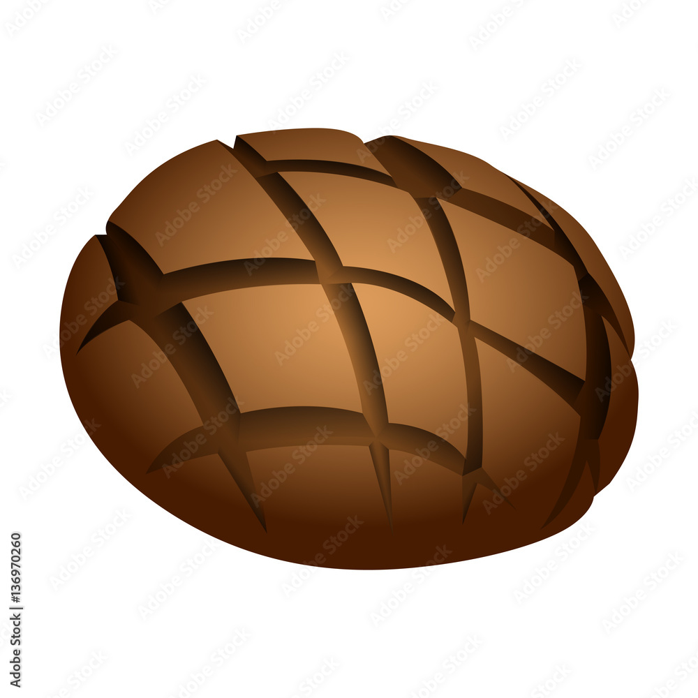 Isolated bread product Isolated bread product
