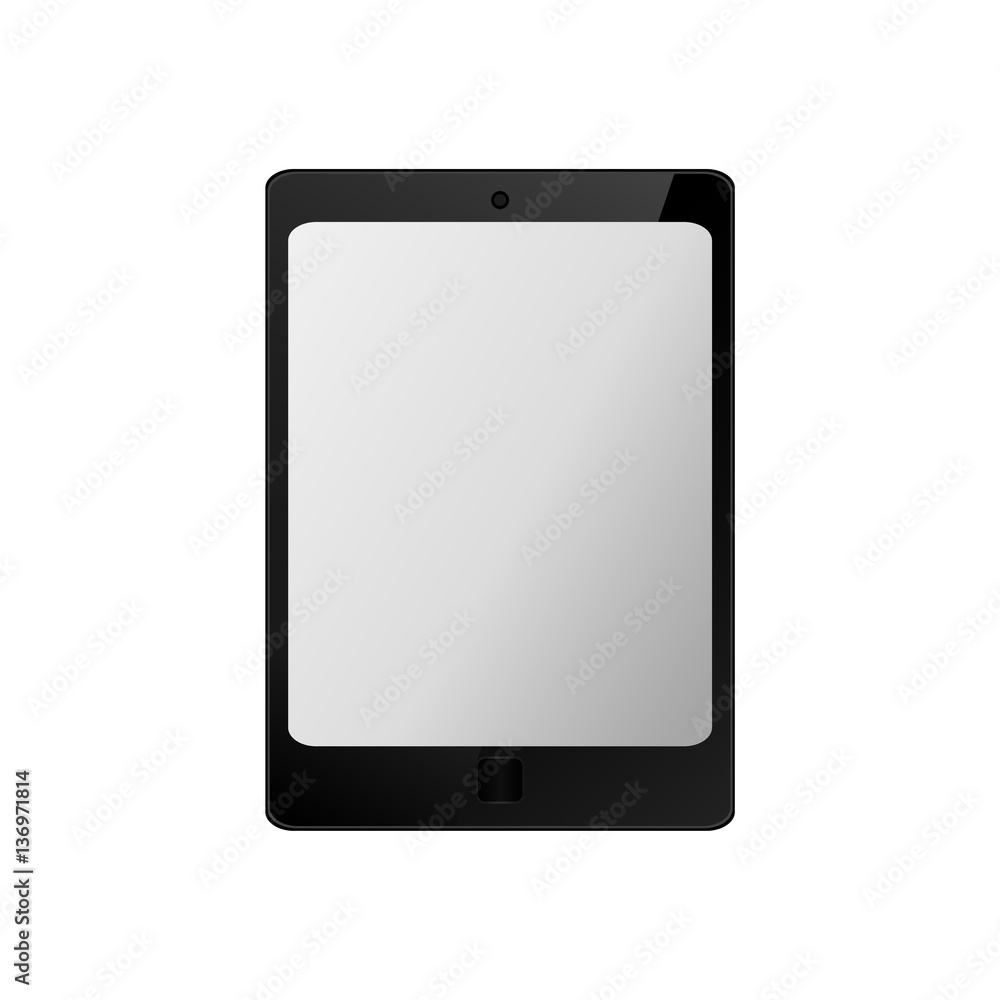 realistic black electronic technology device with empty white screen. tablet smartphone modern digital gadget isolated on white background, mockup template. Vector illustration EPS10. realistic black electronic technology device with empty white screen. tablet smartphone modern digital gadget isolated on white background, mockup template. Vector illustration EPS10.
