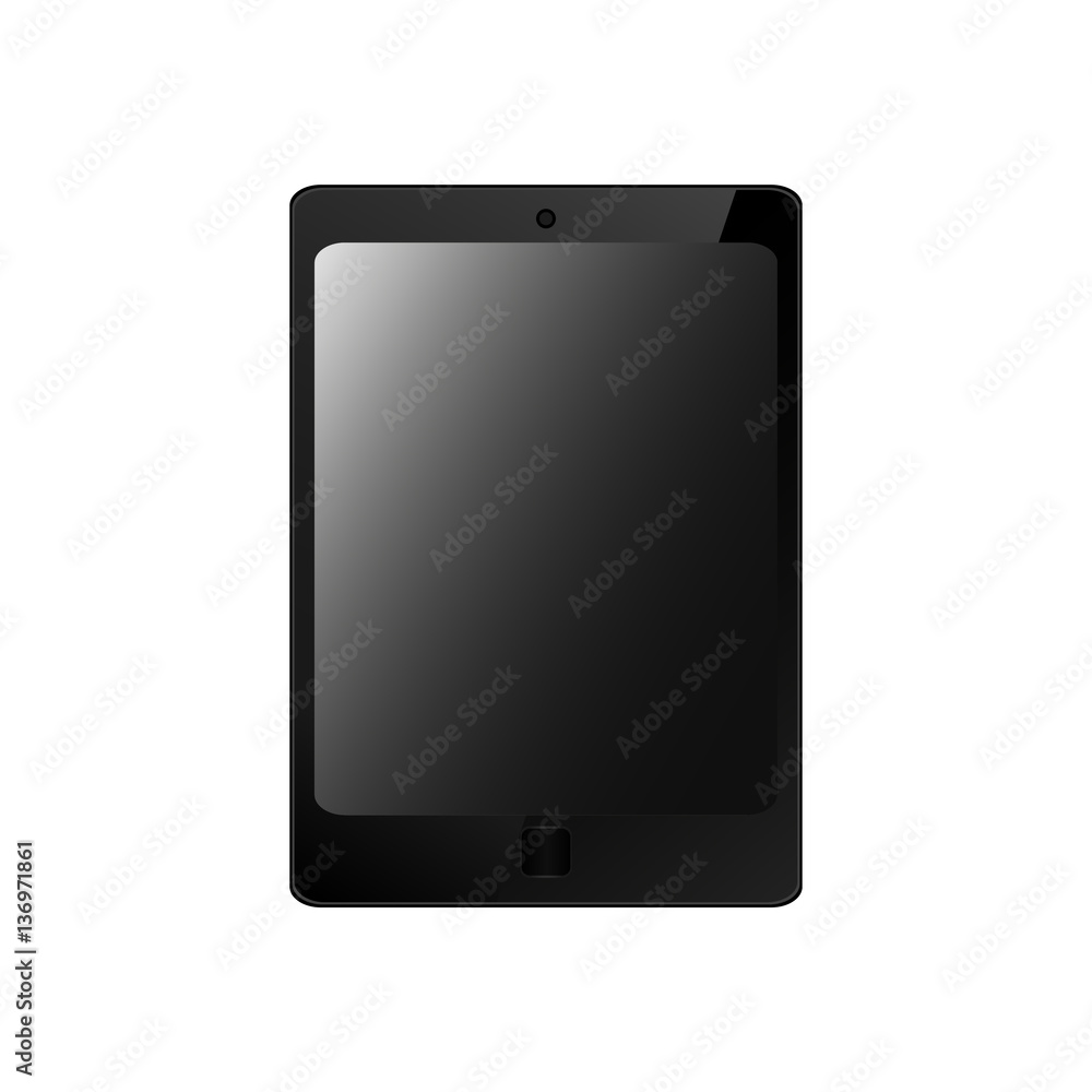 realistic black electronic technology device with empty screen. tablet smartphone modern digital gadget isolated on white background, mockup template. Vector illustration EPS10. realistic black electronic technology device with empty screen. tablet smartphone modern digital gadget isolated on white background, mockup template. Vector illustration EPS10.