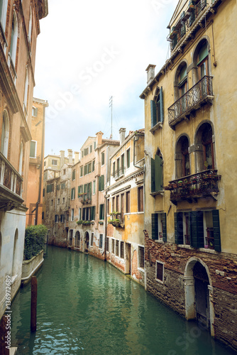 Venice canal during day © Alen Ajan