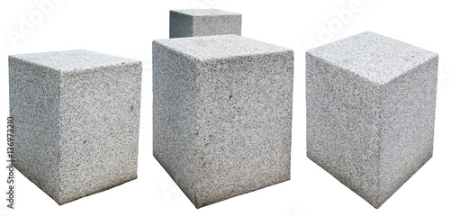 Rectangular small marble blocks