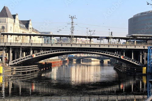 An image of spree bridge - Berlin, Friedrichstrasse © Ulf