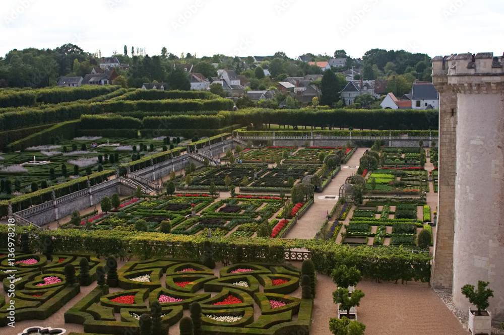 Gardens of Chateau Villandry B