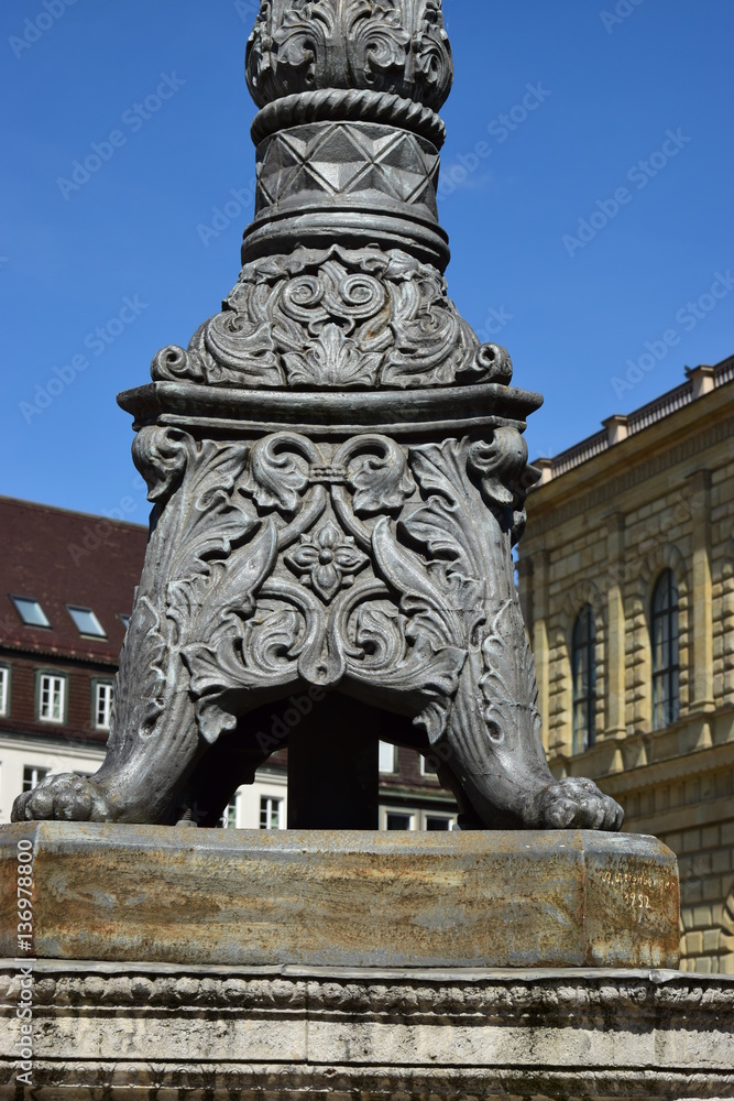 Obraz premium Munich, Germany, Bavaria - architectural detail