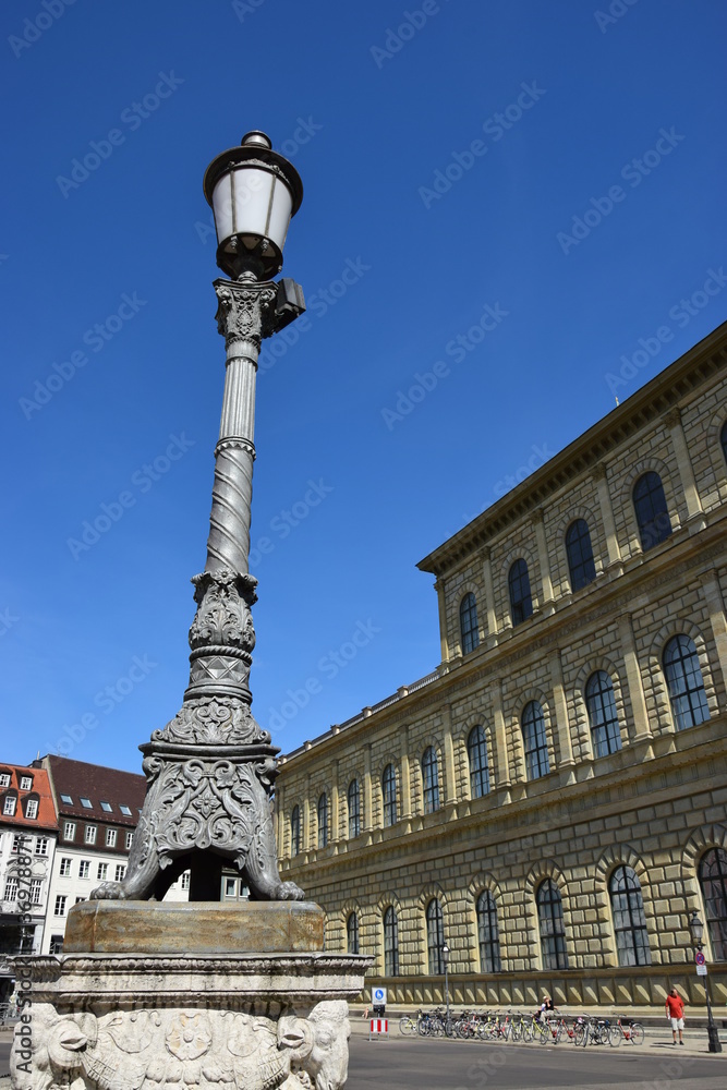 Munich, Germany, Bavaria - architectural detail