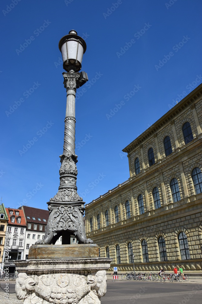 Munich, Germany, Bavaria - architectural detail