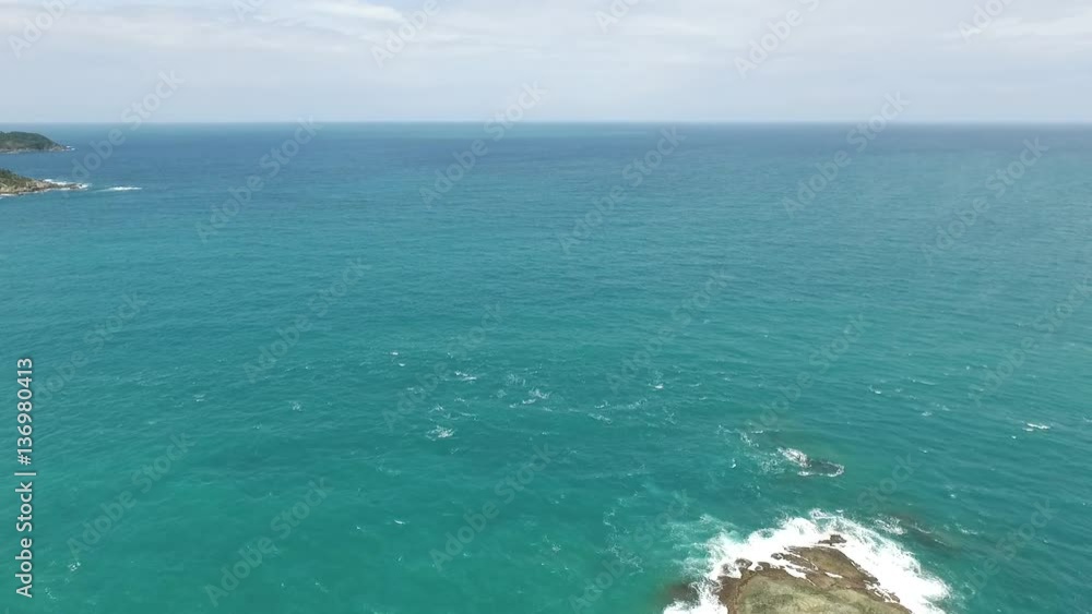 Phomthep or Promthep cave icon of Phuket, Thailand. Aerial view from drone camera of Phromthep cave view point at Phuket. Phomthep or Promthep cave icon of Phuket, Thailand. Aerial view from drone camera of Phromthep cave view point at Phuket.