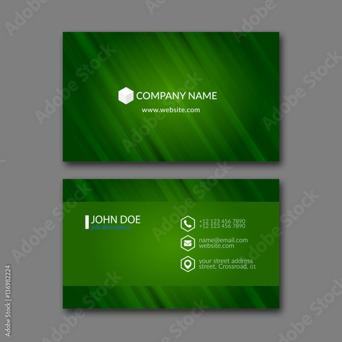 Business Card Template.