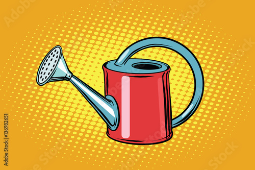 Garden watering can for plants