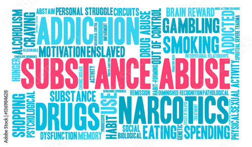 Substance Abuse Word Cloud