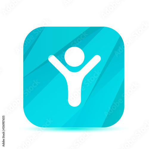 Creative Glass App Icon - Vector