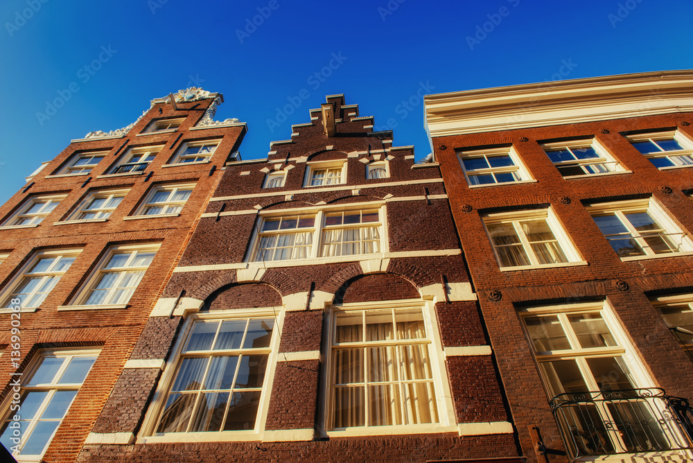 Amsterdam - Netherlands .Vulytsya in the historic center