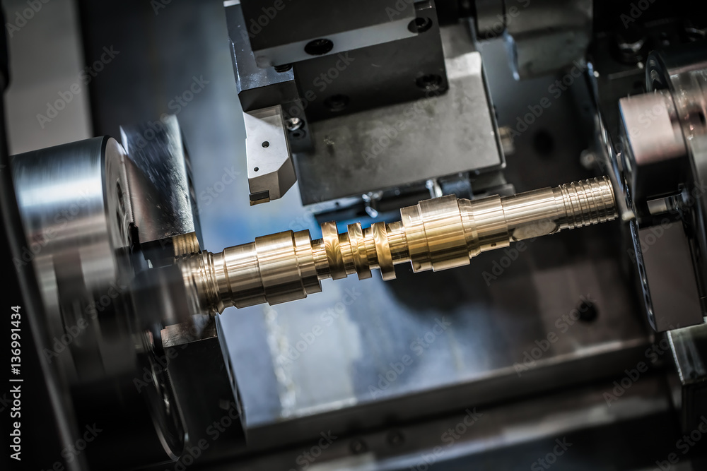 Metalworking CNC milling machine. Metalworking CNC milling machine.