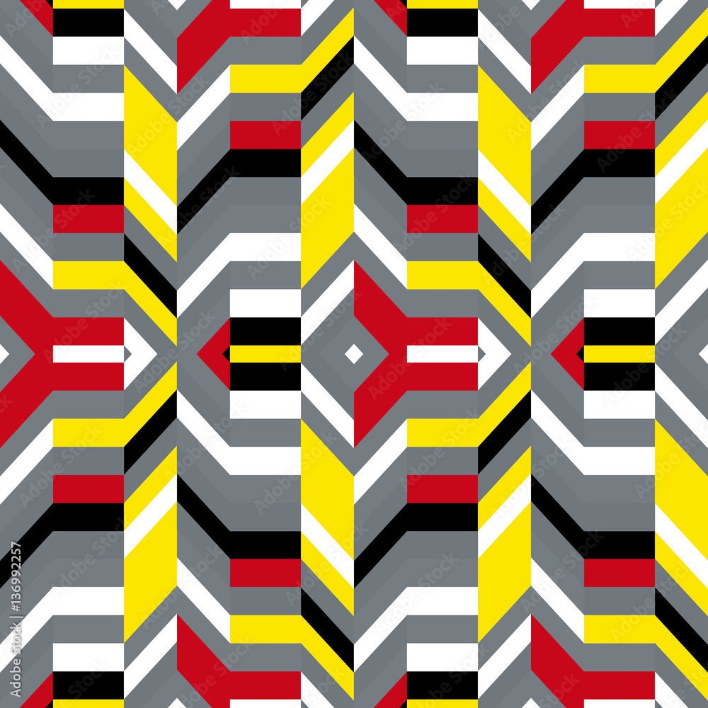 Colorful op art pattern Colorful op art pattern