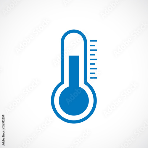Thermometer vector icon