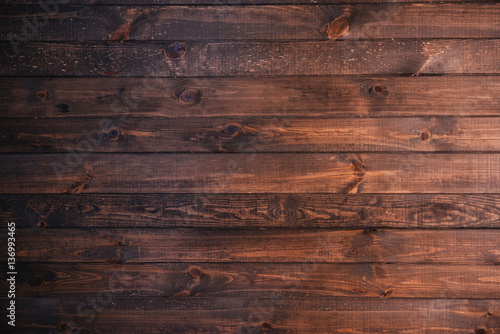 Wooden Board Background. Beautiful dark brown wood structure