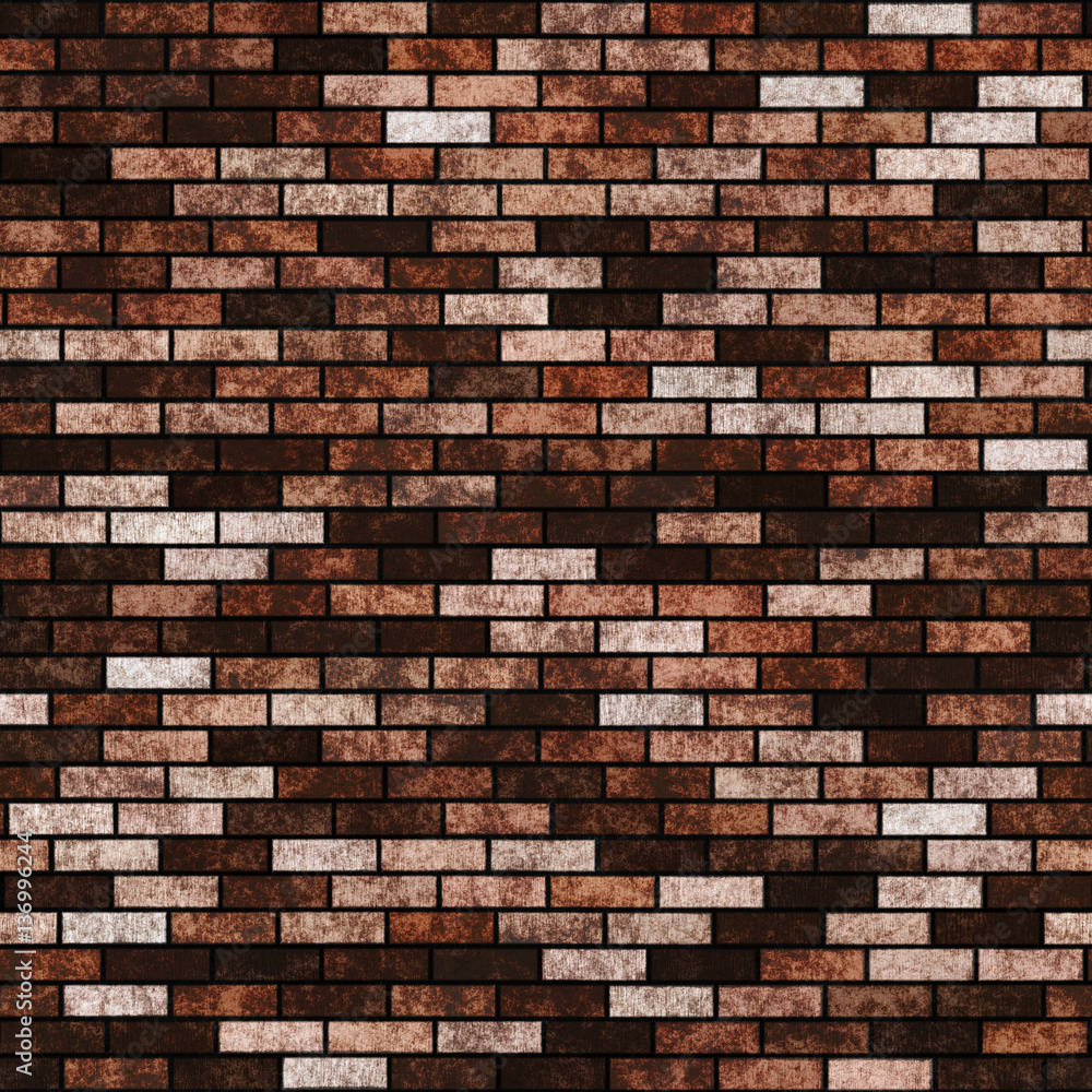 Seamless pattern of brick wall Seamless pattern of brick wall