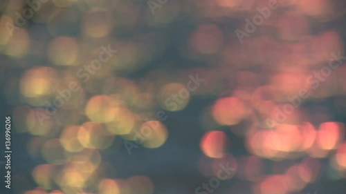 sparks in water