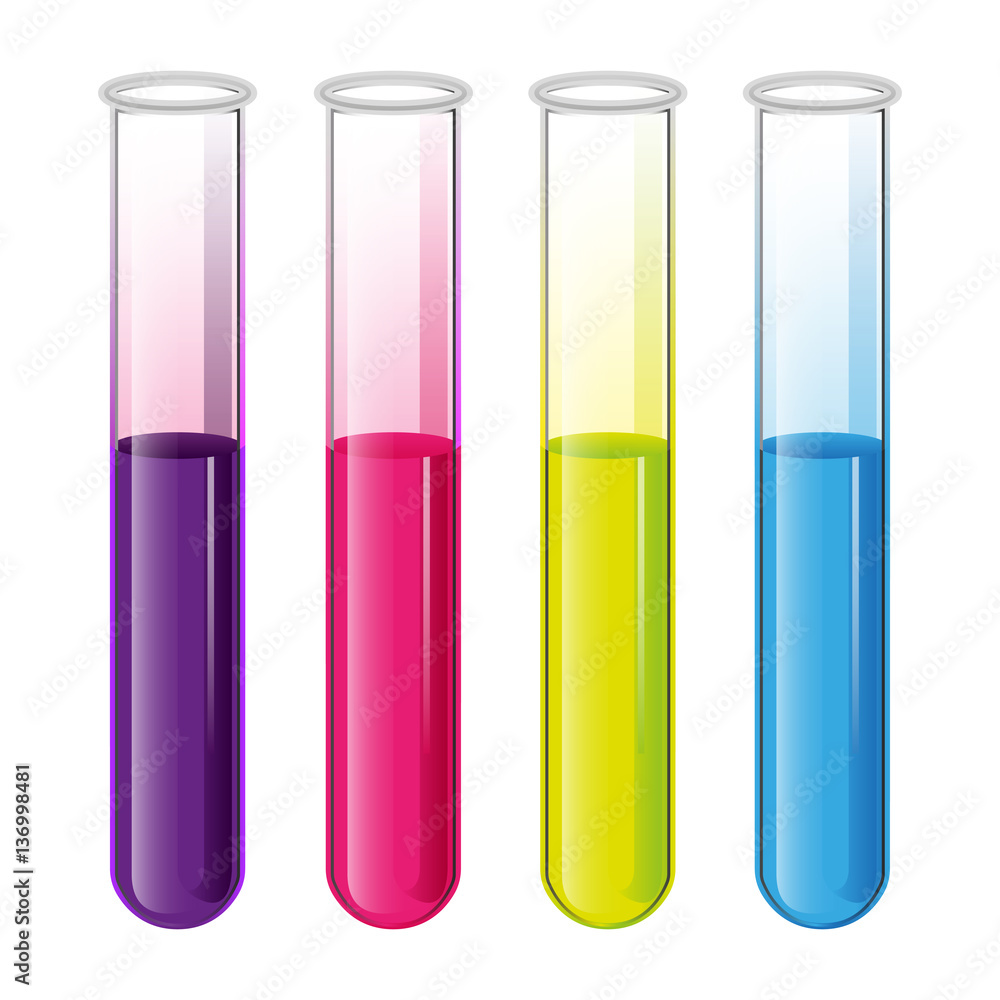 Test tubes set. Science and education vector. Test tubes set. Science and education vector.