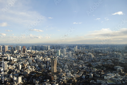 Tokyo view / Vue aérienne de Tokyo / Mori Tower