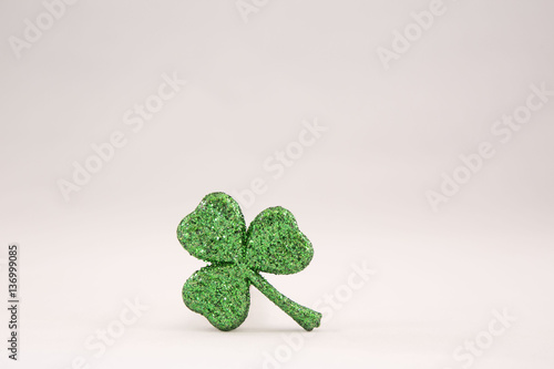 Single St Patrick's Day shamrock photo