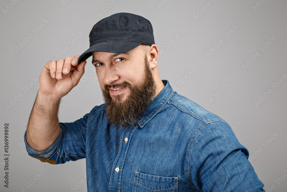 man with a beard man with a beard
