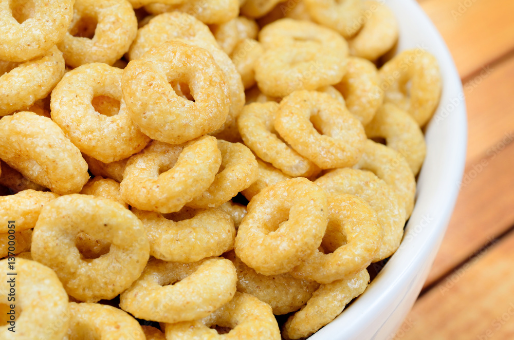 cereal on table cereal on table