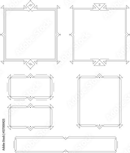 Plakat Vintege banner