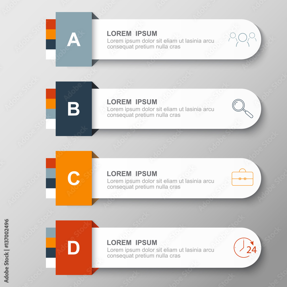 Infographic design vector and marketing icons Infographic design vector and marketing icons