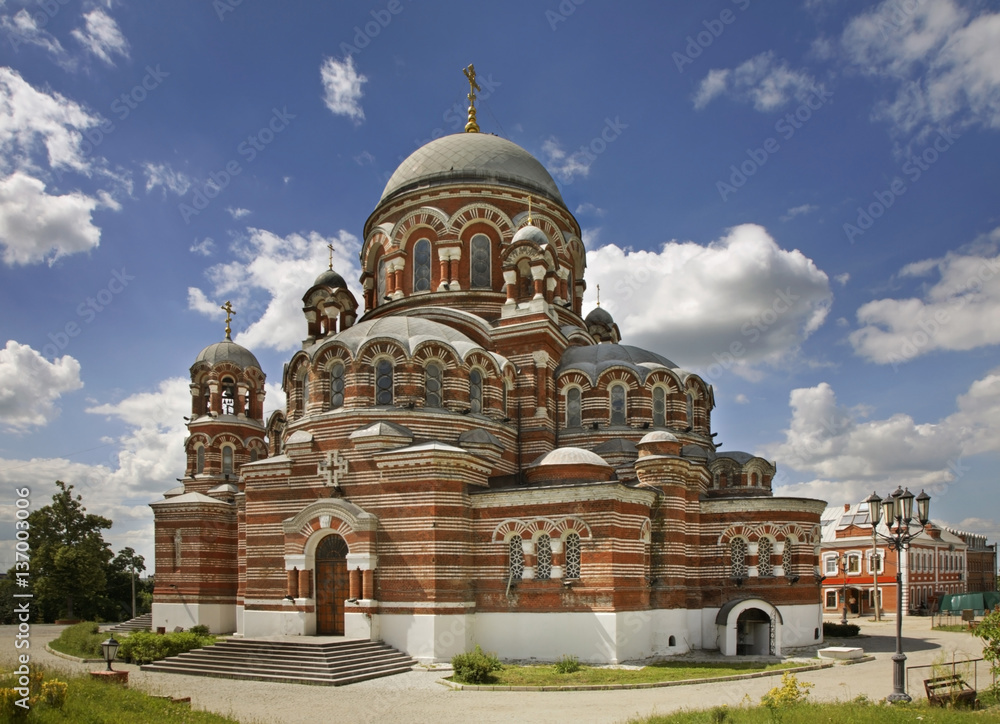 Trinity church in Schurovo. Kolomna historic district. Moscow oblast. Russia