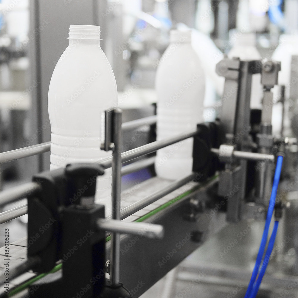 The image of a milk packing machine
