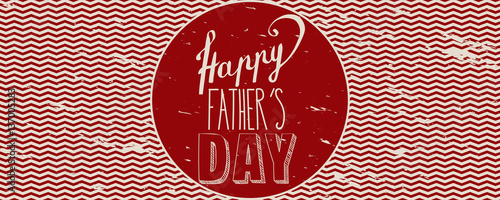 Happy Father's day banner