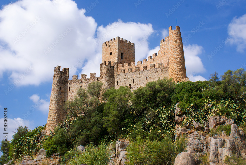 Almourol Castle, Santarém, Portugal  
