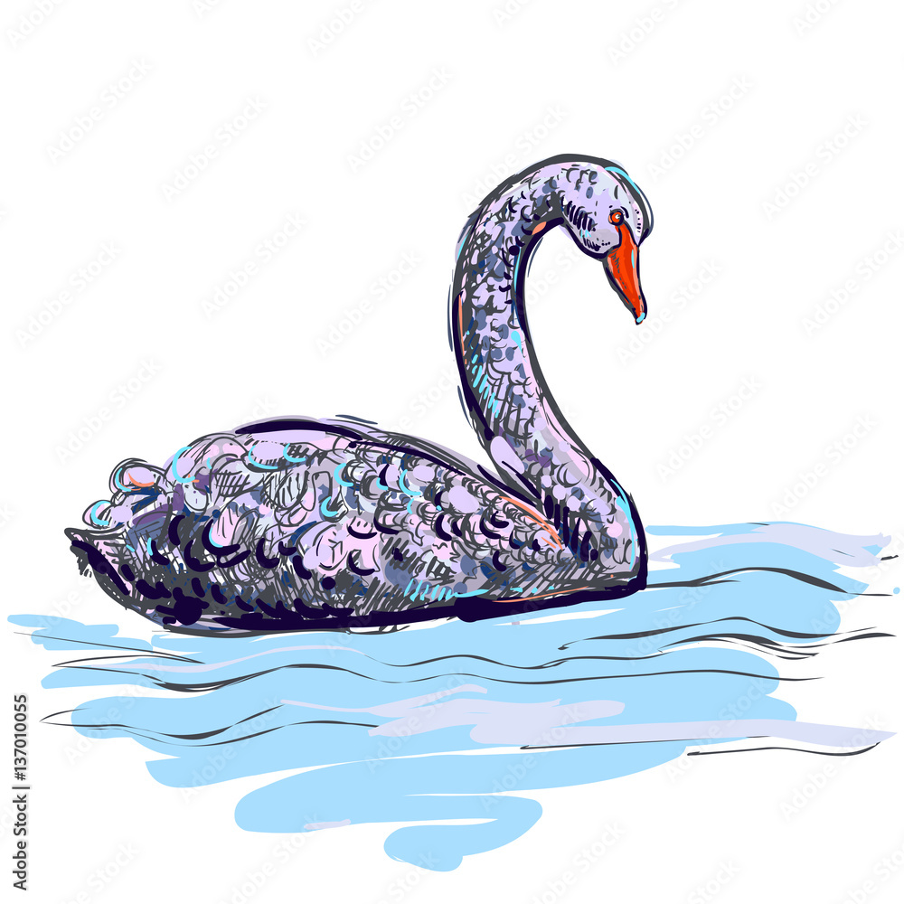 Black Swan Poster Design