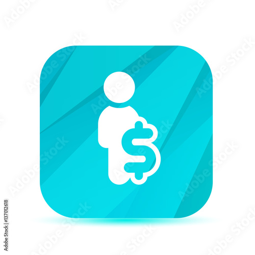 Creative Glass App Icon - Vector