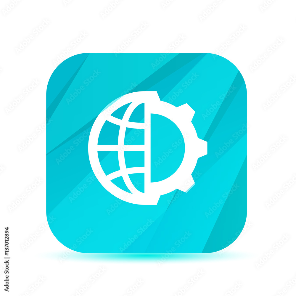 Creative Glass App Icon - Vector Creative Glass App Icon - Vector