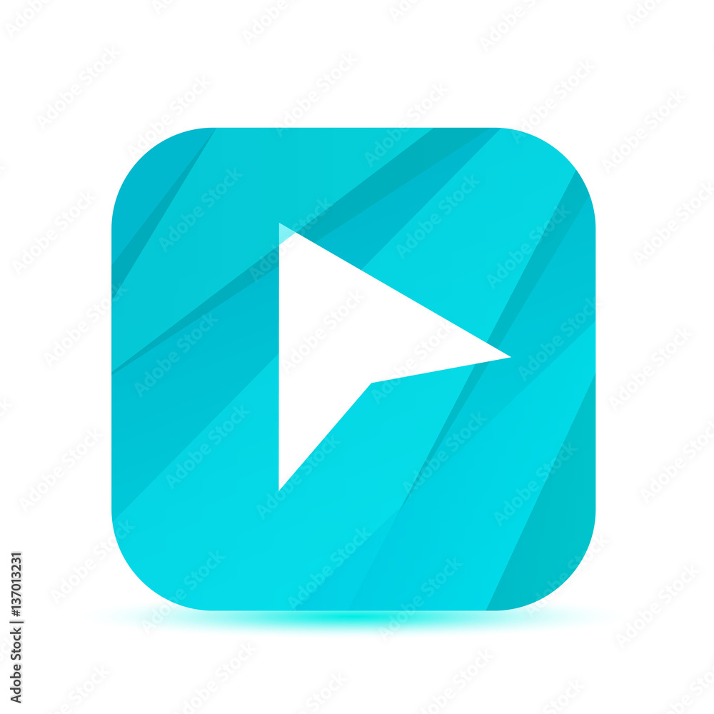 Creative Glass App Icon - Vector Creative Glass App Icon - Vector