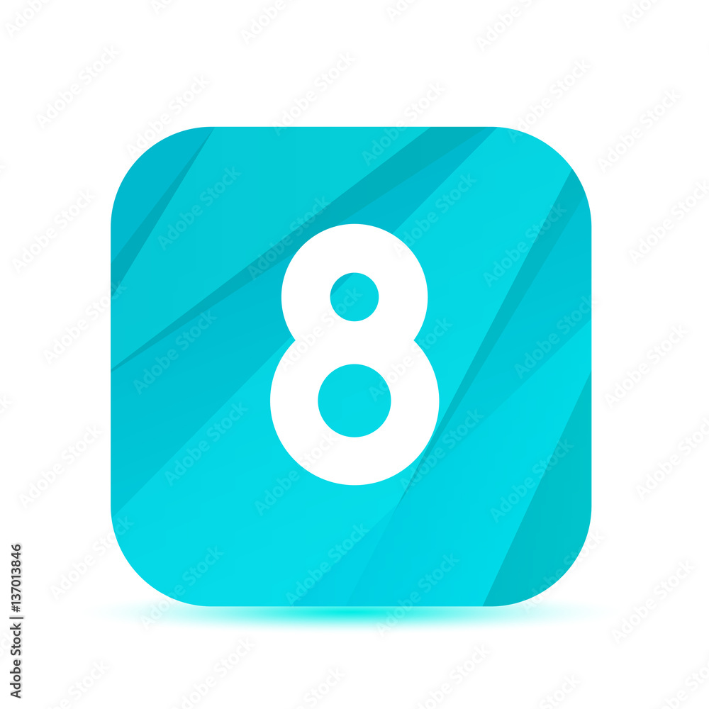 Creative Glass App Icon - Vector Creative Glass App Icon - Vector