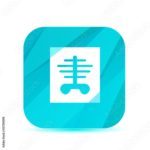 Creative Glass App Icon - Vector