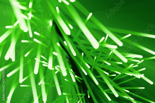 Abstract particles background, explosion with particles and light beam. 3d rendering