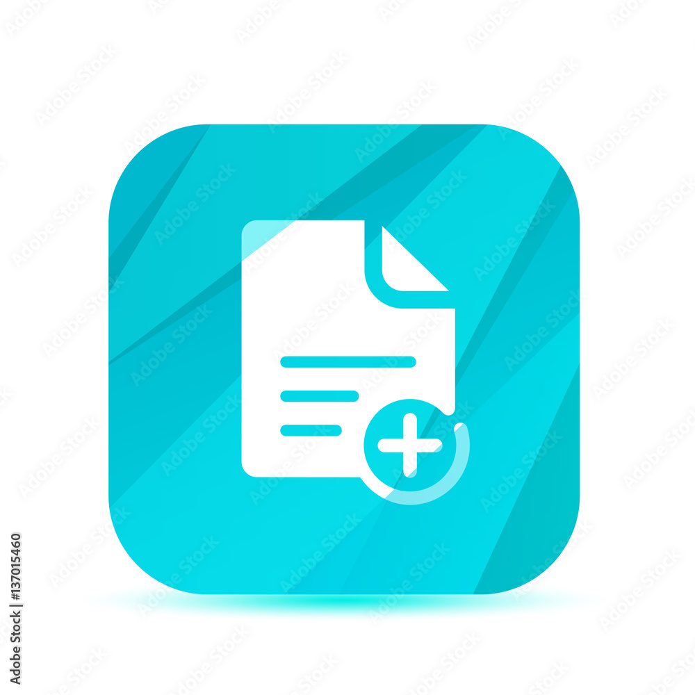 Creative Glass App Icon - Vector Creative Glass App Icon - Vector
