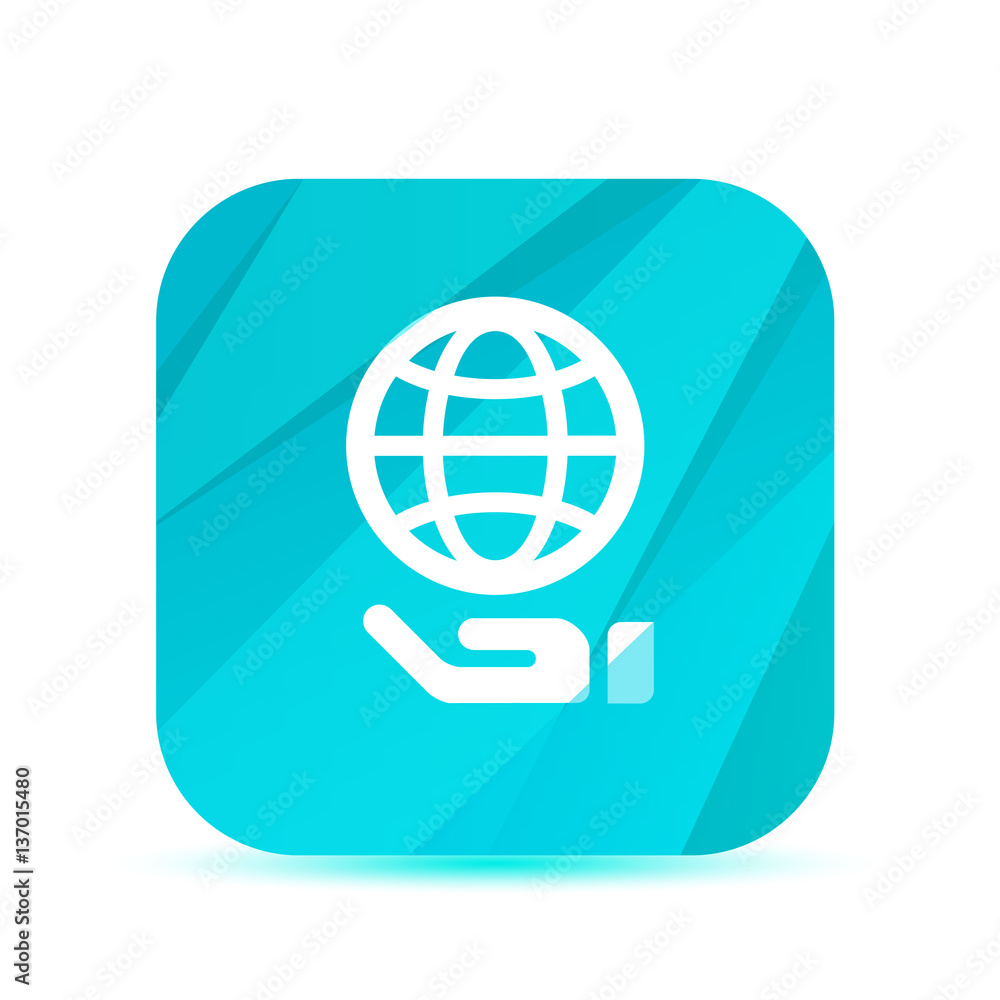 Creative Glass App Icon - Vector Creative Glass App Icon - Vector